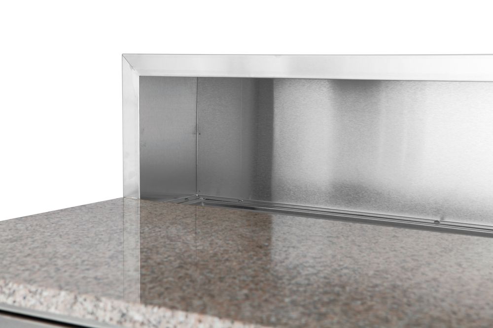 Pizza workbench with 2 doors 300L