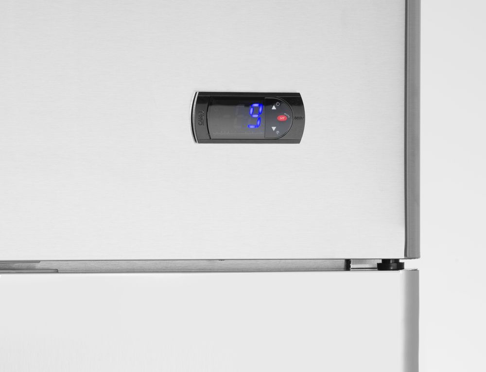 Vriezer enkele deur 410L