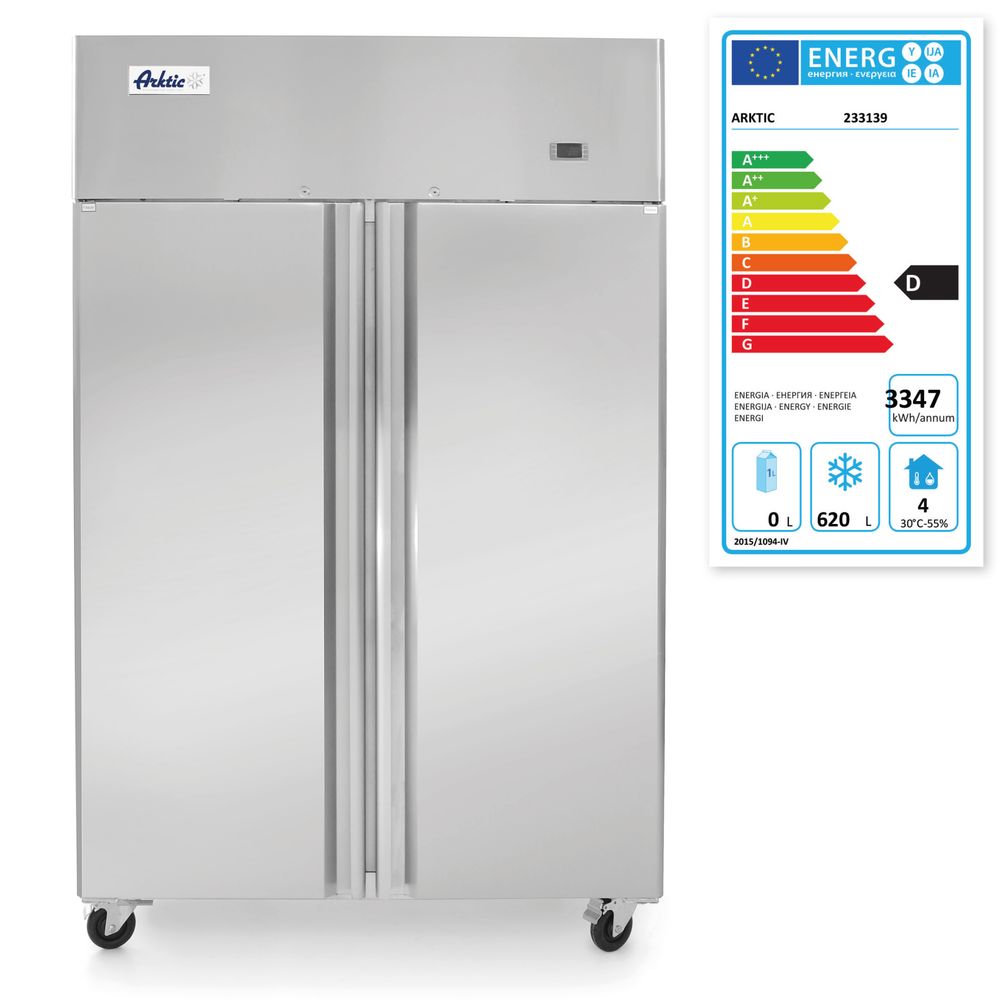 Vriezer met 2 deuren 900L