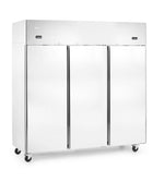 Refrigerator and freezer 900+420 l