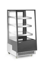 Koelvitrine met 3 schuine schappen