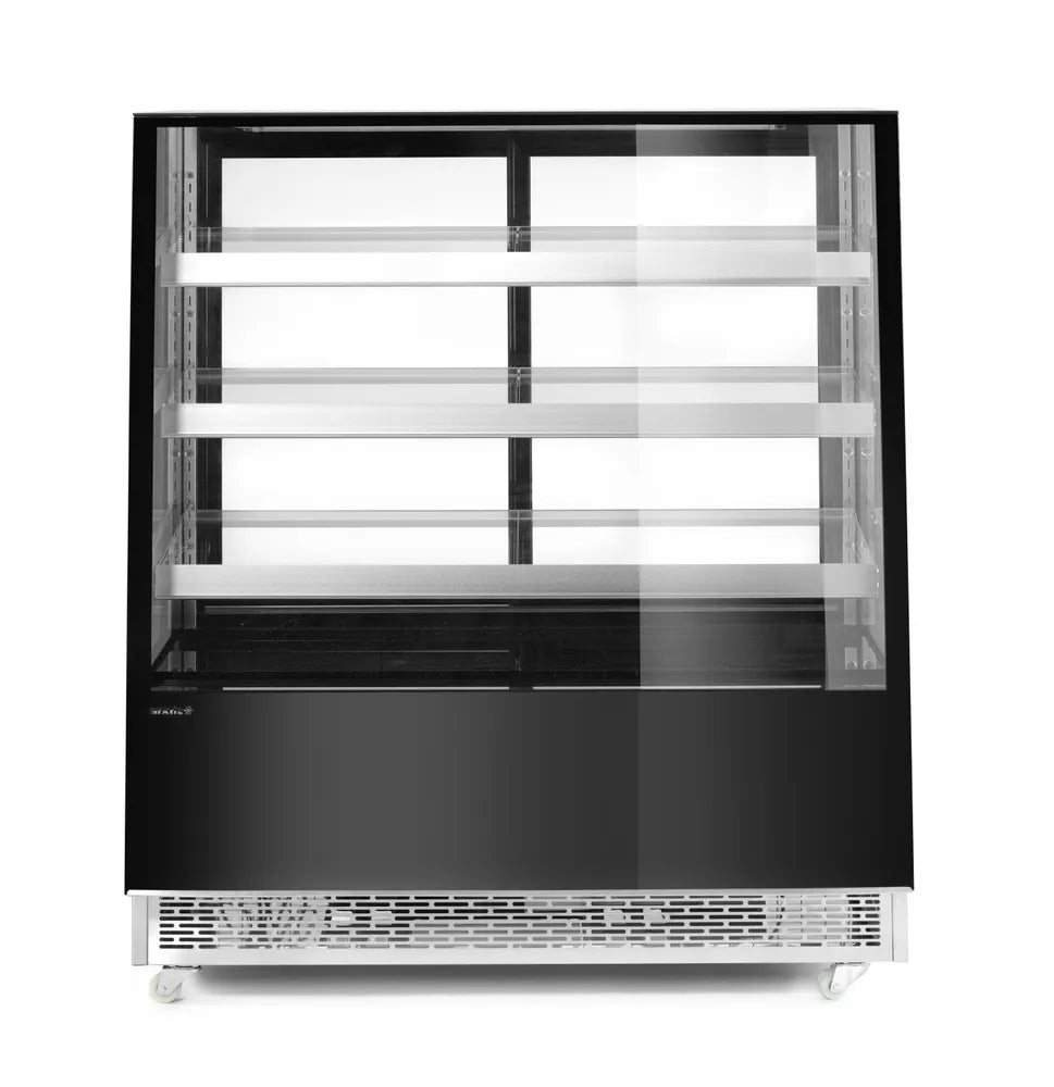 Koelvitrine met 3 schuine schappen