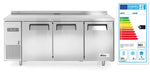 Koelwerkbank met 3 deuren Kitchen Line 390L