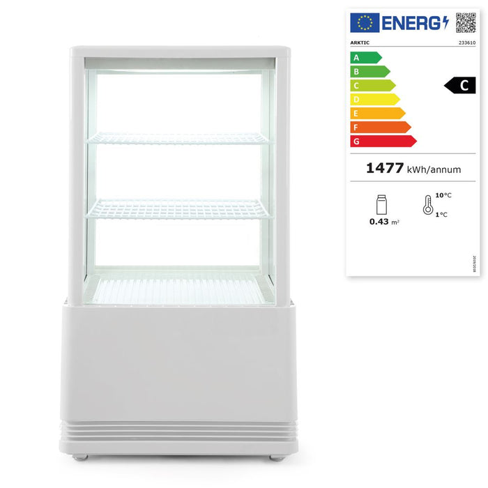 Refrigerated display cabinet 58L