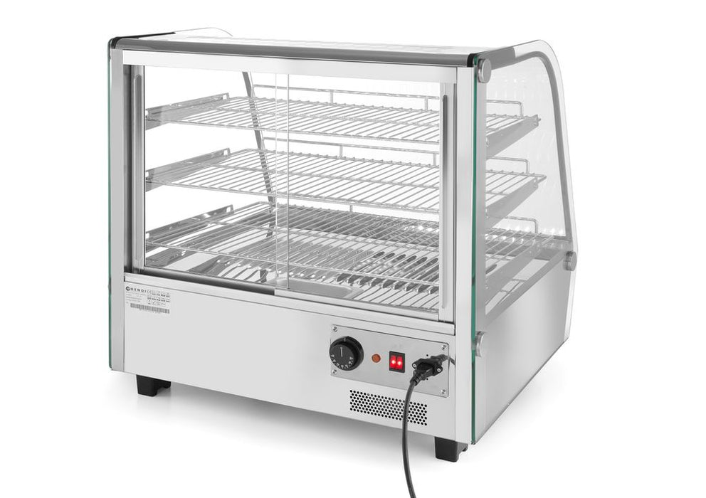 Opzet warmhoudvitrine