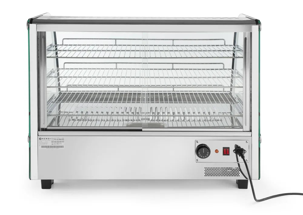 Opzet warmhoudvitrine