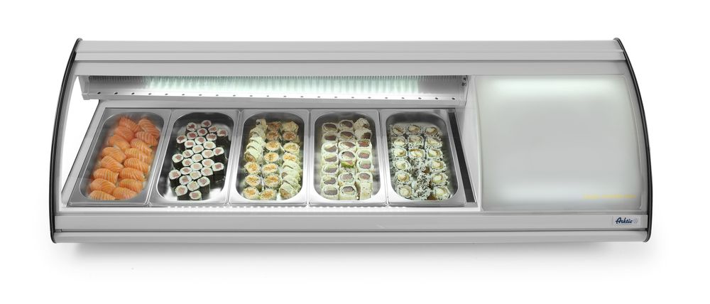 Sushi display 5x GN 1/3