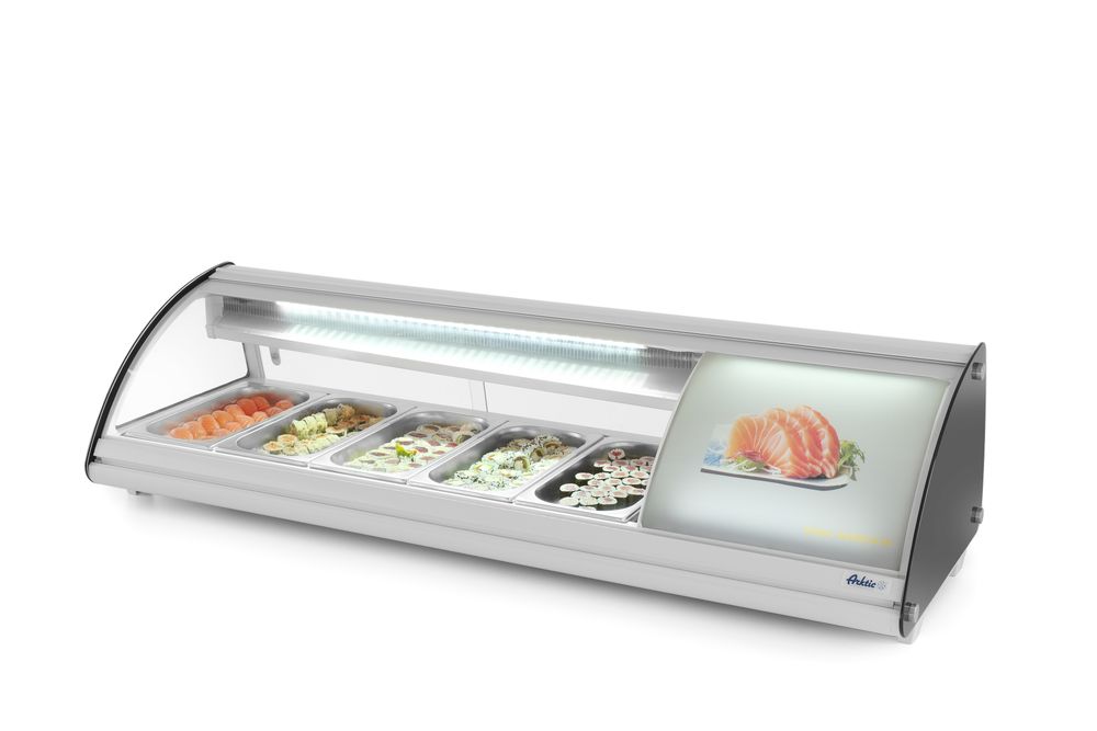 Sushi display 5x GN 1/3