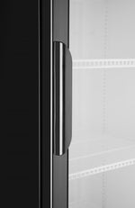 Backbar koelkast met lichtbak, enkele deur