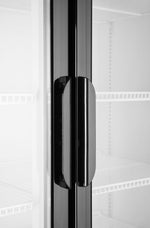 Backbar koelkast met lichtbak, dubbele deur