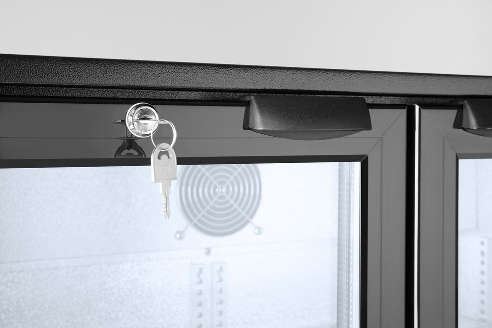 Backbar koelkast met dubbele deur