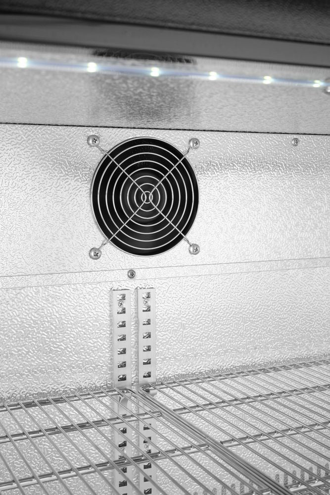 Backbar koelkast met dubbele deur