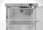 Budget Line koelkast in een roestvaststalen behuizing