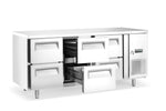 Koelwerkbank, 6 lades