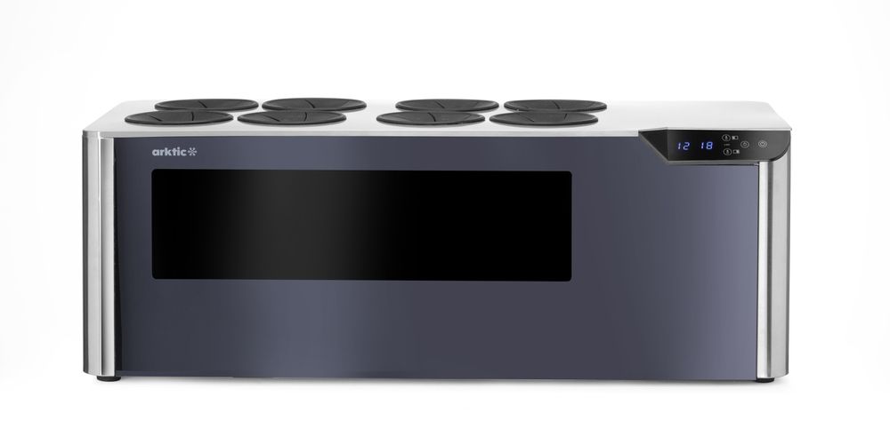 Wijnkoeler tafelmodel, met 2 temperatuurzones "Cellar"