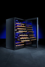 Wijnkoeler, 2 zones, 72 flessen