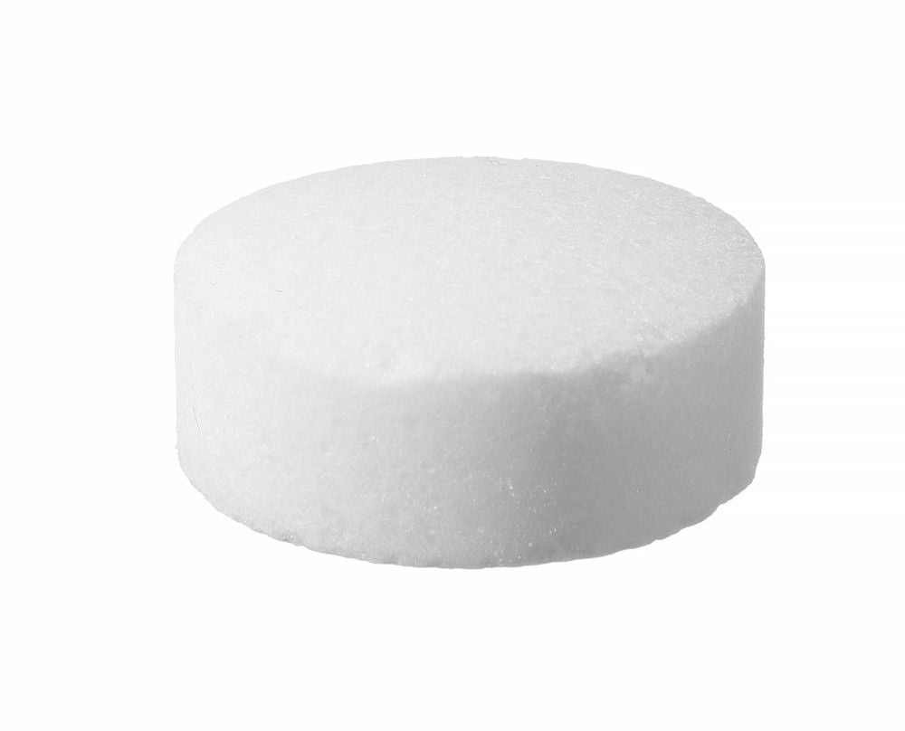 Zouttabletten voor waterontharding