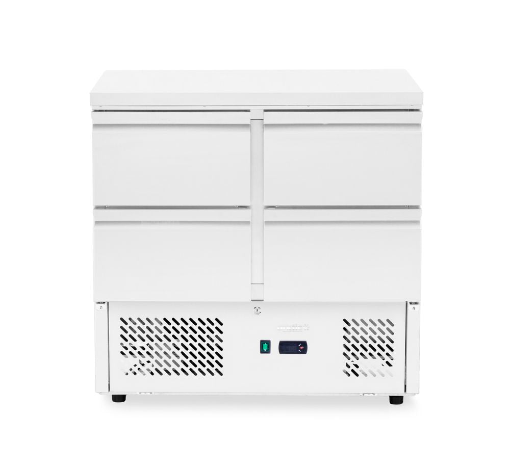 Koelwerkbank, 4 laden