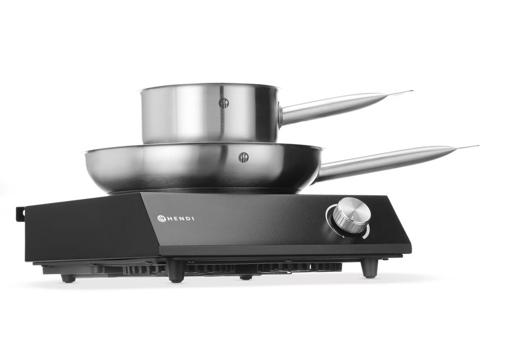 Set: Induction hob 3500W + saucepan + frying pan