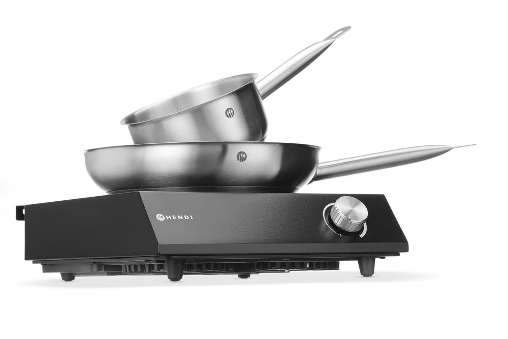 Set: Induction hob 3500W + saucepan + frying pan