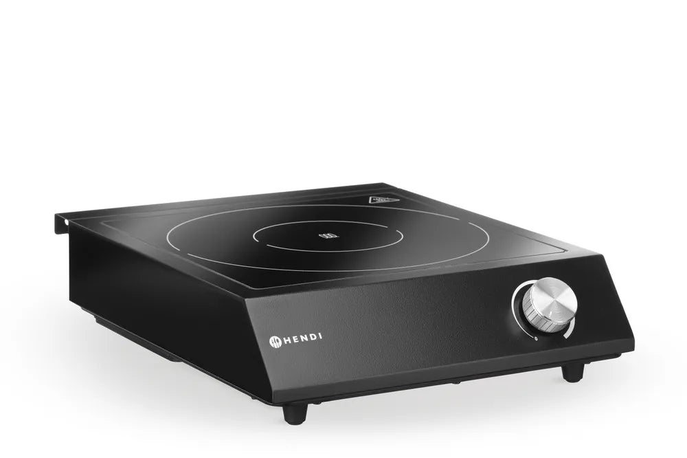 Set: Inductie kookplaat 3500W + steelpan + koekenpan