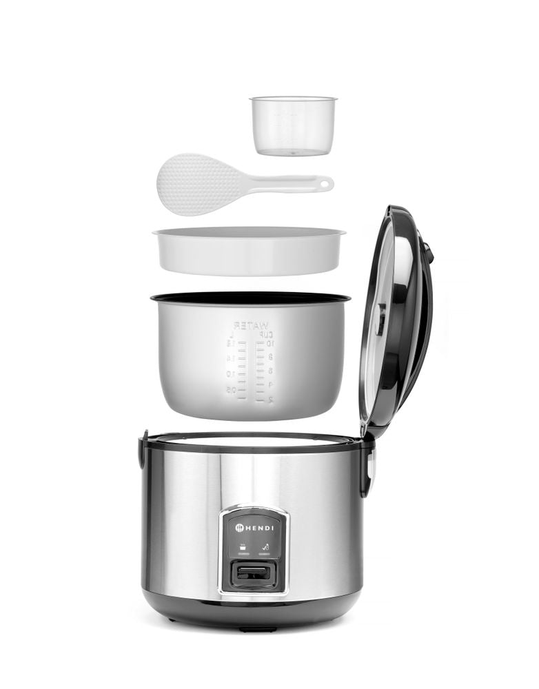 Rijstkoker met stoomfunctie