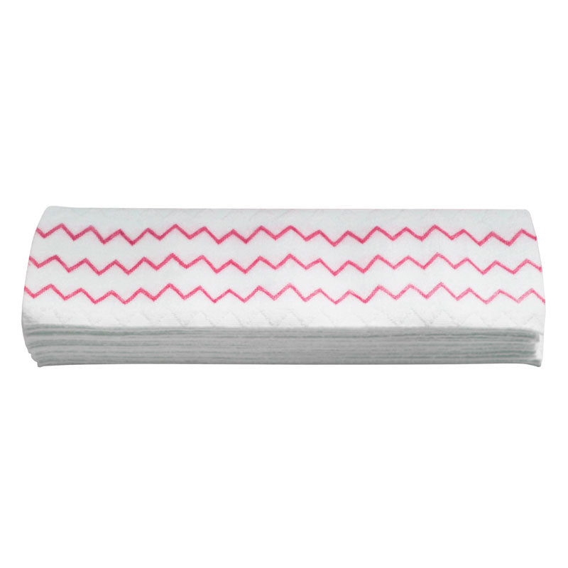 Rubbermaid disposable microvezelmop rood, 1 x 150 stuks