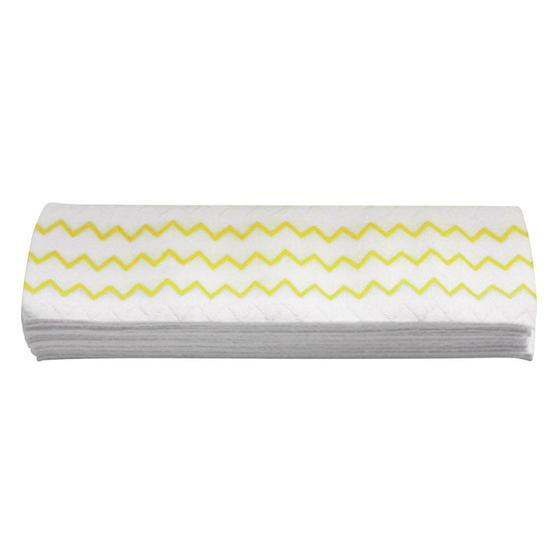 Rubbermaid disposable microvezelmop geel, 1 x 150 stuks