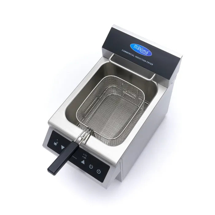 Frituurpan - 8 L - 1 Mand - Inductie - met Tapkraan