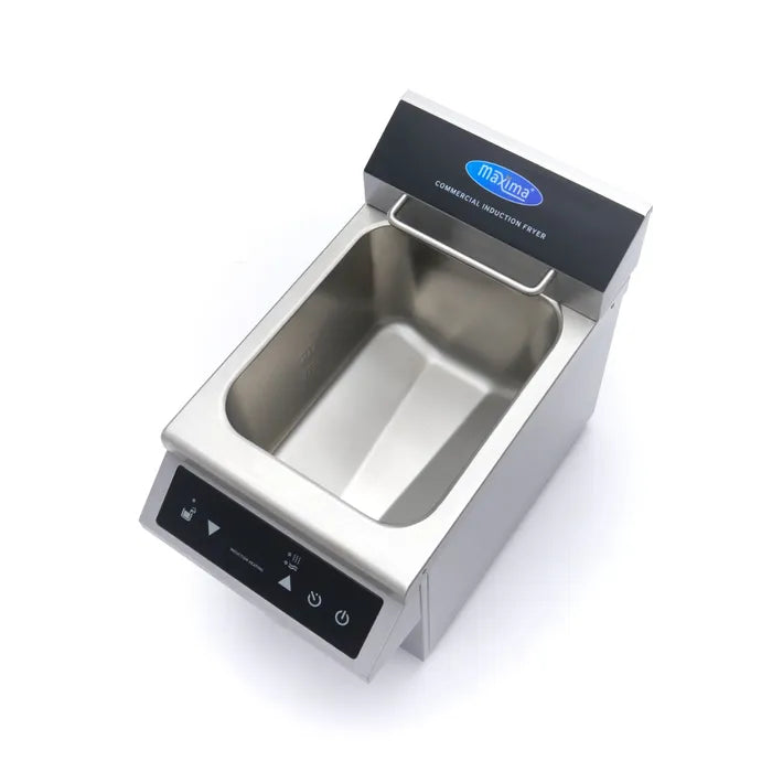 Frituurpan - 8 L - 1 Mand - Inductie - met Tapkraan