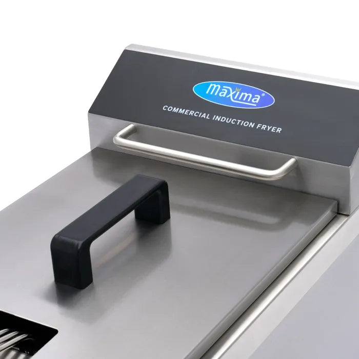 Frituurpan - 8 L - 1 Mand - Inductie - met Tapkraan