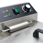 Frituurpan - 16 L - 1 Mand - met Tapkraan en Opbergruimte - 230V