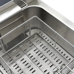 Frituurpan - 16 L - 1 Mand - met Tapkraan en Opbergruimte - 230V