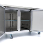 Koelwerkbank - 223 cm - 4 Deuren