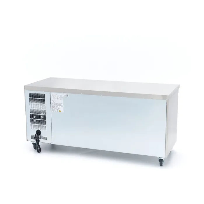 Koelwerkbank - 180 cm - 3 Glazen Deuren
