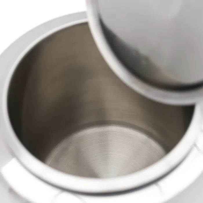 Soepketel - 10 L - Uitneembare binnenpan - Rvs - met Lepeluitsparing