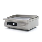 Inductie Grillplaat 700 - Glad en Gegroefd - 5000W - Dubbel