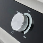 Inductie Grillplaat 700 - Glad en Gegroefd - 5000W - Dubbel
