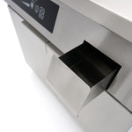 Inductie Grillplaat 700 - Glad en Gegroefd - 10000W - Dubbel - met Onderstel
