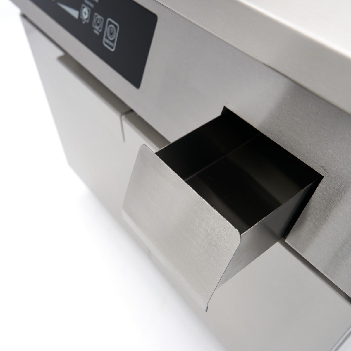 Inductie Grillplaat 700 - Glad en Gegroefd - 10000W - Dubbel - met Onderstel