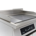 Inductie Grillplaat 700 - Glad en Gegroefd - 10000W - Dubbel - met Onderstel