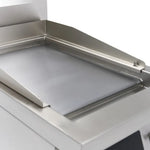 Inductie Grillplaat 700 - Glad - 5000W - Enkel - met Onderstel