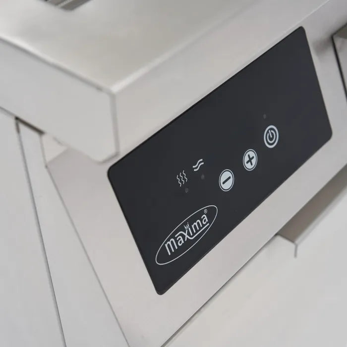 Inductie Grillplaat 700 - Glad - 5000W - Enkel - met Onderstel