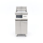 Inductie Grillplaat 700 - Glad - 5000W - Enkel - met Onderstel