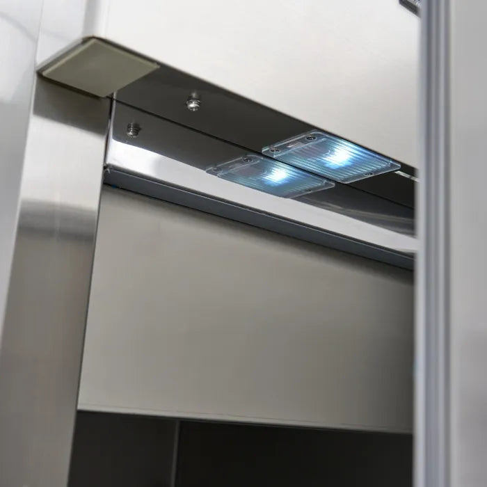 Koelkast - 600 L - 3 Verstelbare Roosters (2/1 GN) - Rvs - op Wielen