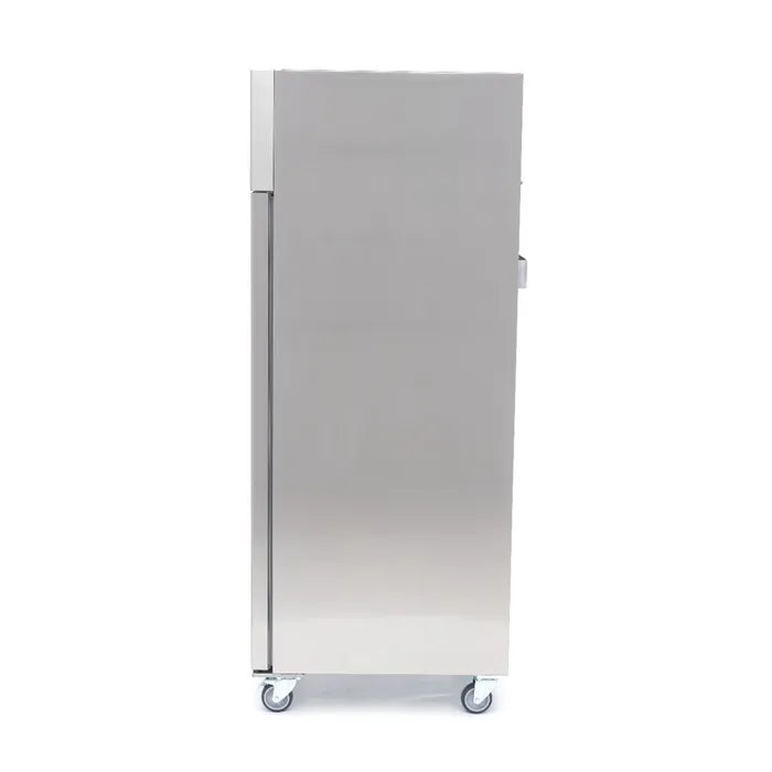 Koelkast - 600 L - 3 Verstelbare Roosters (2/1 GN) - Rvs - op Wielen