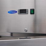 Koelkast - 600 L - 3 Verstelbare Roosters (2/1 GN) - Rvs - op Wielen