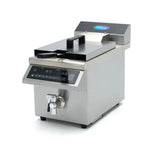 Frituurpan - 8 L - 1 Mand - Inductie - Liftsysteem - met Tapkraan