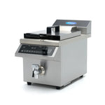 Frituurpan - 8 L - 1 Mand - Inductie - Liftsysteem - met Tapkraan