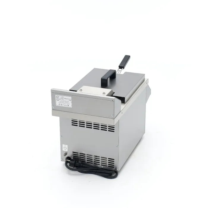 Frituurpan - 8 L - 1 Mand - Inductie - Liftsysteem - met Tapkraan